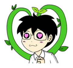 Plant boy and Dr.Plant sticker #12738971