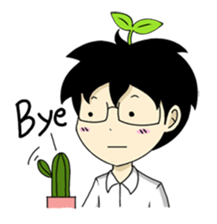 Plant boy and Dr.Plant sticker #12738978