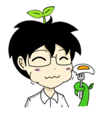 Plant boy and Dr.Plant sticker #12738983