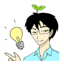 Plant boy and Dr.Plant sticker #12738992