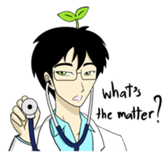 Plant boy and Dr.Plant sticker #12738994