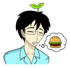 Plant boy and Dr.Plant sticker #12738996