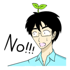 Plant boy and Dr.Plant sticker #12738997