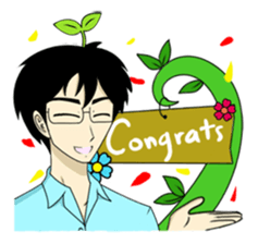 Plant boy and Dr.Plant sticker #12738999