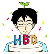 Plant boy and Dr.Plant sticker #12739000