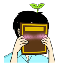 Plant boy and Dr.Plant sticker #12739004