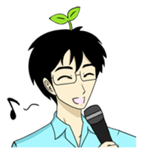 Plant boy and Dr.Plant sticker #12739005