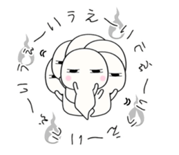 This world is hateful ghost sticker sticker #12739020