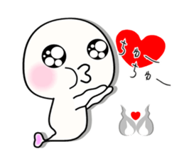 This world is hateful ghost sticker sticker #12739036