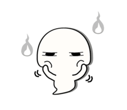 This world is hateful ghost sticker sticker #12739041