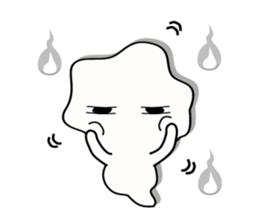 This world is hateful ghost sticker sticker #12739042