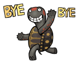 Tortoise diary - Part.4 sticker #12739824