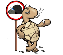 Tortoise diary - Part.4 sticker #12739825