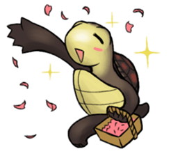 Tortoise diary - Part.4 sticker #12739826