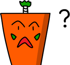 sticker of Samurai of carrot sticker #12739986