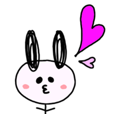 HONORIFIC RABBIT! sticker #12740281
