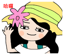 Pan 'sister (hat girl) sticker #12740470