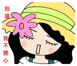 Pan 'sister (hat girl) sticker #12740474