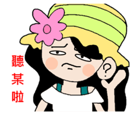 Pan 'sister (hat girl) sticker #12740493