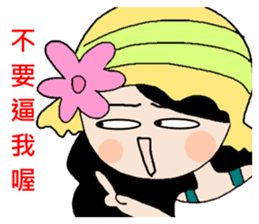 Pan 'sister (hat girl) sticker #12740500