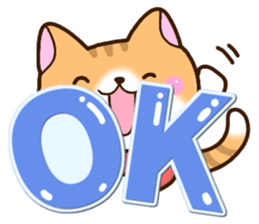 Cat wearing a bow tie. sticker #12741482