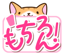 Cat wearing a bow tie. sticker #12741495