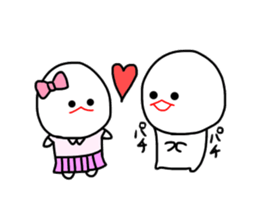 mizime-chan couple sticker #12741563