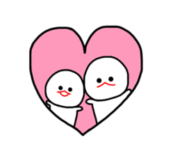mizime-chan couple sticker #12741572