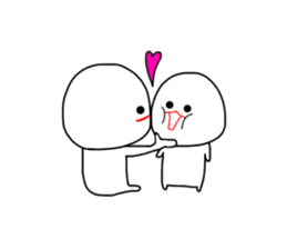 mizime-chan couple sticker #12741593