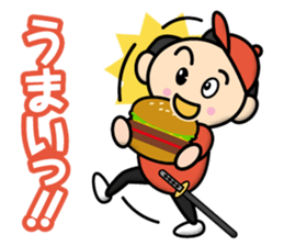 Samurai-Businessman sticker #12741630