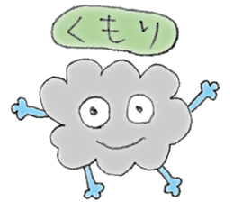 Strange alien sticker sticker #12741795