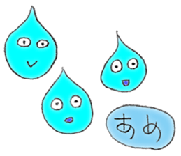 Strange alien sticker sticker #12741796