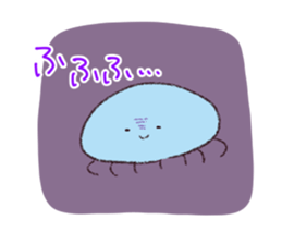 Panda & rabbit & jellyfish sticker #12742420