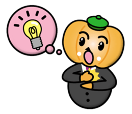 Mister Pumpkin sticker #12742746