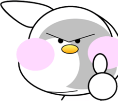 AIUEO rabbit-2 sticker #12743194