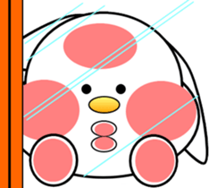 AIUEO rabbit-2 sticker #12743219