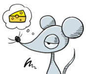 Lone Mouse sticker #12744035