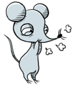 Lone Mouse sticker #12744040