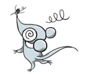 Lone Mouse sticker #12744041