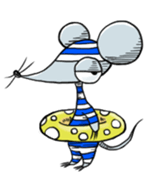 Lone Mouse sticker #12744045