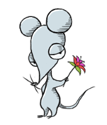 Lone Mouse sticker #12744052