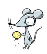 Lone Mouse sticker #12744060