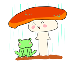 Kinoo(mushroom) sticker #12744863