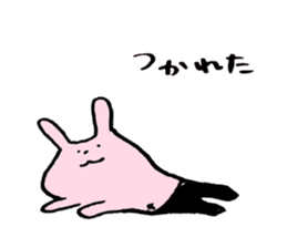 5 tatami mats and a half rabbit sticker #12745429