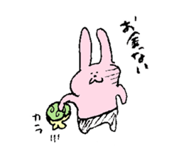 5 tatami mats and a half rabbit sticker #12745457