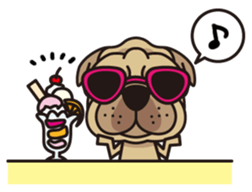 iinu - Shar Pei sticker #12745507