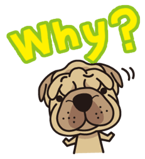 iinu - Shar Pei sticker #12745527