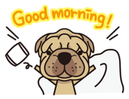 iinu - Shar Pei sticker #12745534