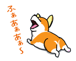 Moving ! Kogio of Corgi!2 sticker #12745745