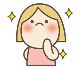 cute face pinky today is sunny day sticker #12746316